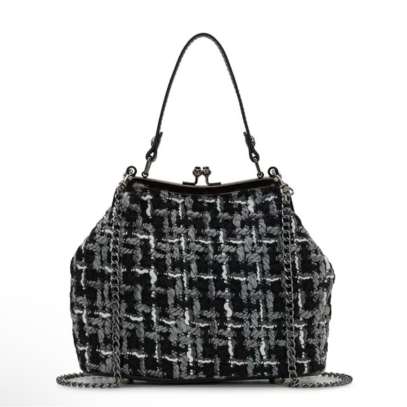 Patricia Nash Handbags - Patricia Nash Tweed Laureana Frame Satchel